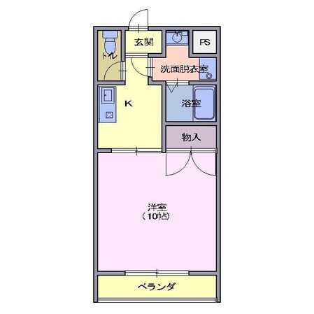 メゾン南星の物件間取画像